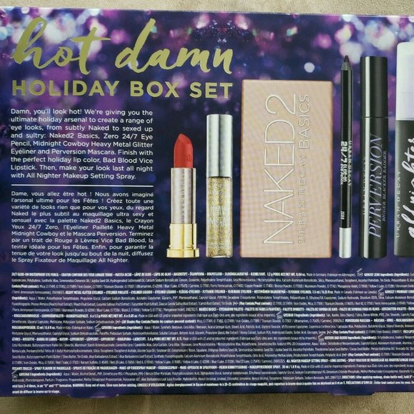 Urban Decay Hot Damn 6 pc Gift Box Holiday Box Set - Picture 3 of 4